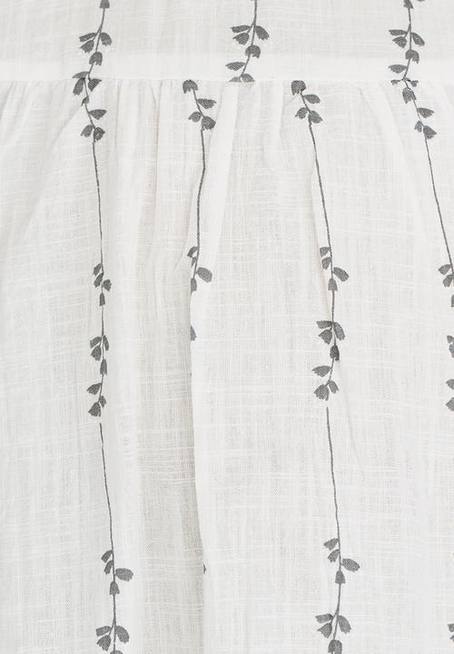 Pop Candy - Long Sleeve Dress White