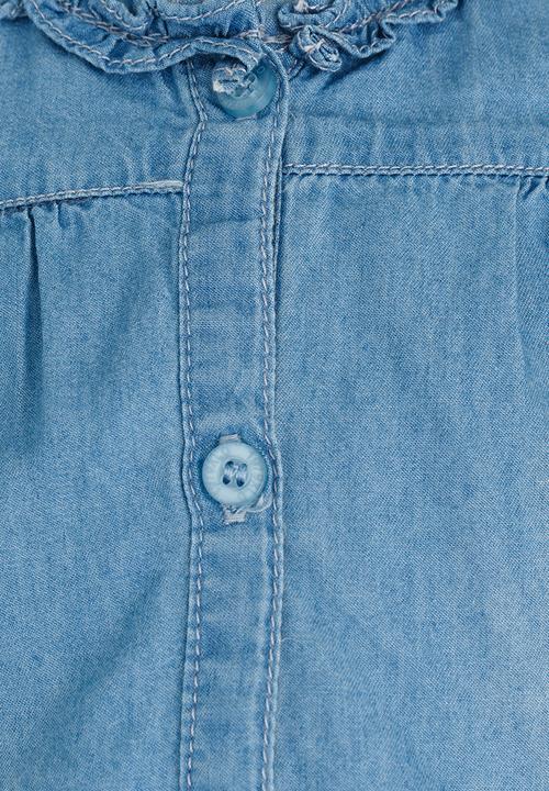 Pop Candy - Denim Shirt Blue
