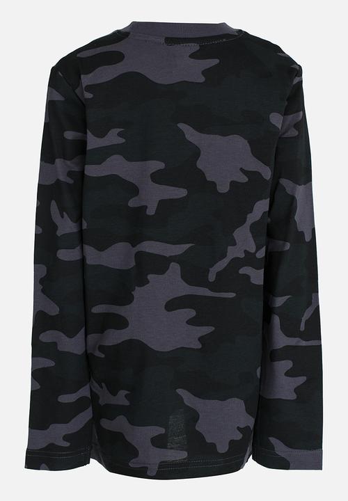 Pop Candy - Army Printed Tee Multi-colour