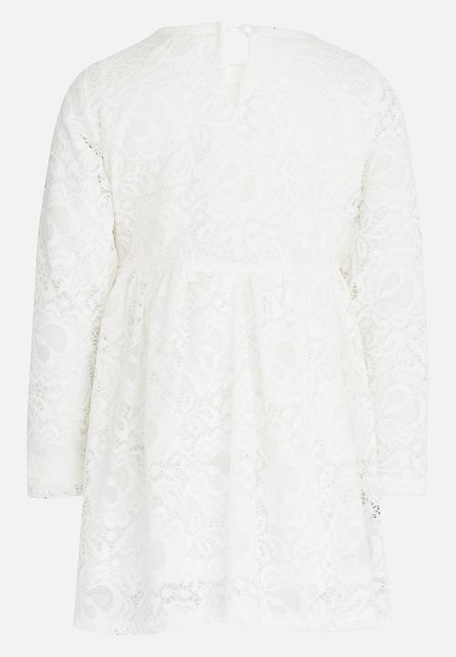 Pop Candy - Lace Dress Cream