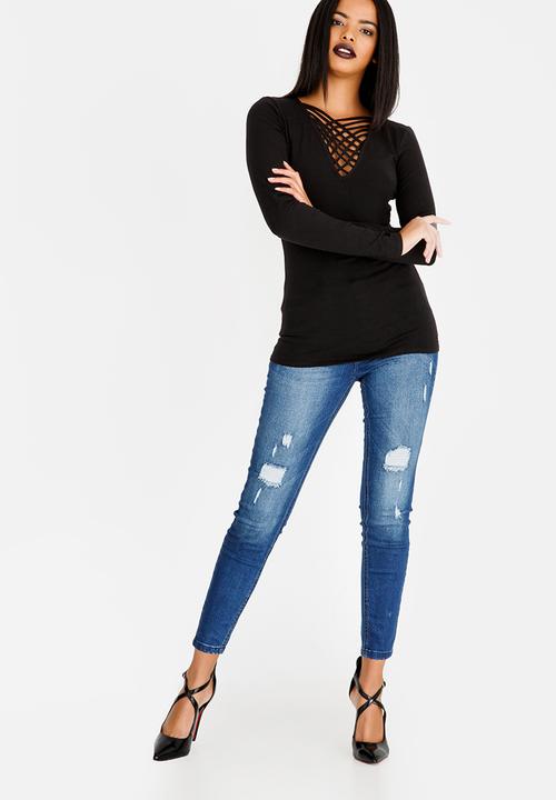 GUESS - Guess Sherry Strappy Top Black