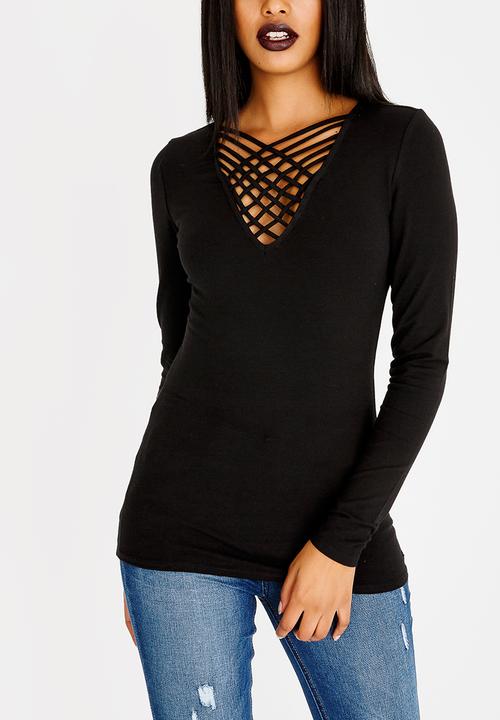 GUESS - Guess Sherry Strappy Top Black