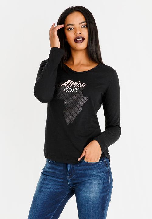 Roxy - Africa long Sleeve Tee Black
