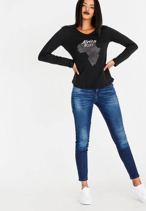 Roxy - Africa long Sleeve Tee Black