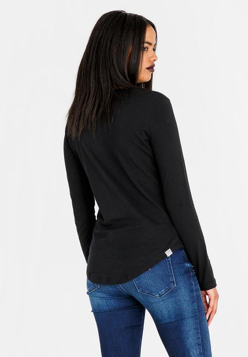 Roxy - Africa long Sleeve Tee Black