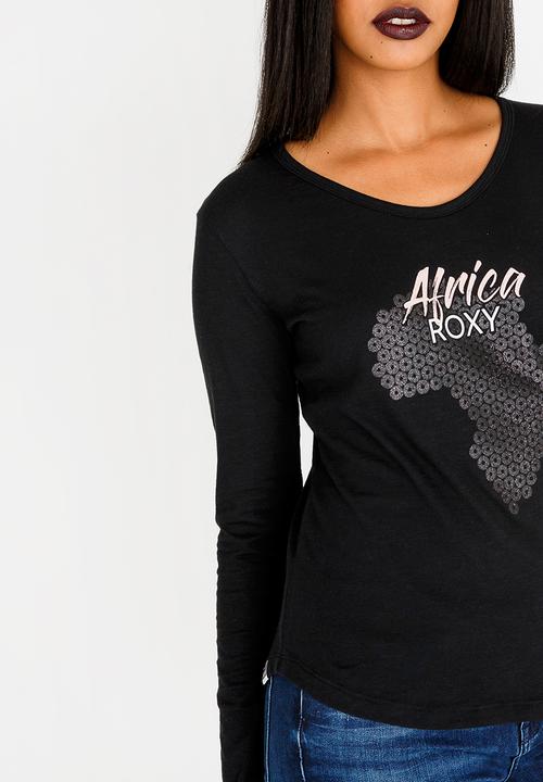 Roxy - Africa long Sleeve Tee Black