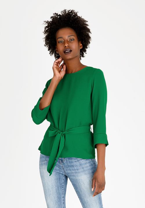 ONLY - Patricia Belt Top - Green