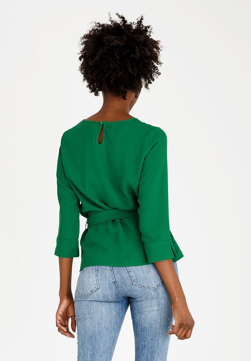 ONLY - Patricia Belt Top - Green