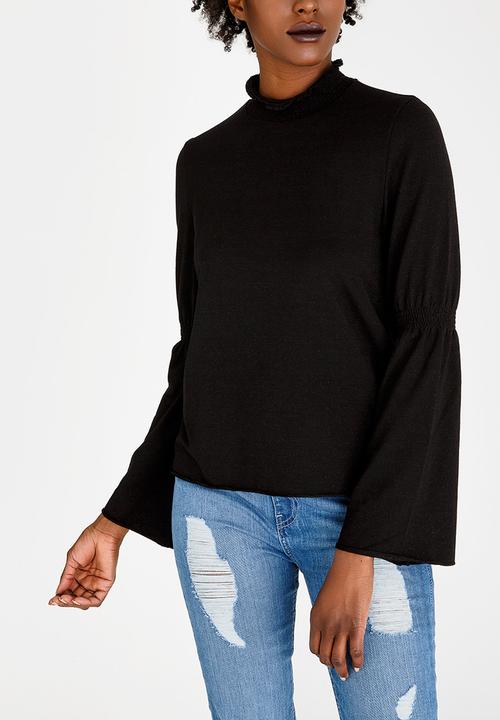 ONLY - Naya Shimmer Top Black