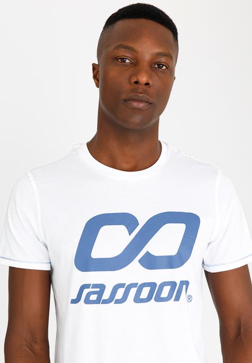Sassoon - T-Shirt With Large Placement Print White