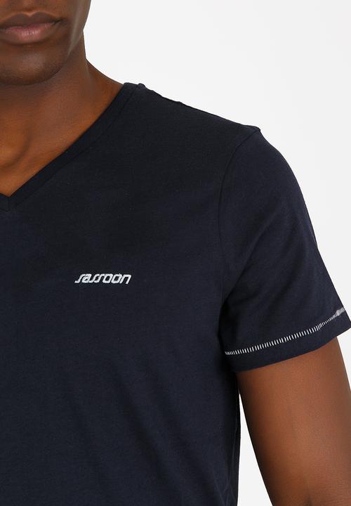 Sassoon - V - Neck Winter Tee Navy