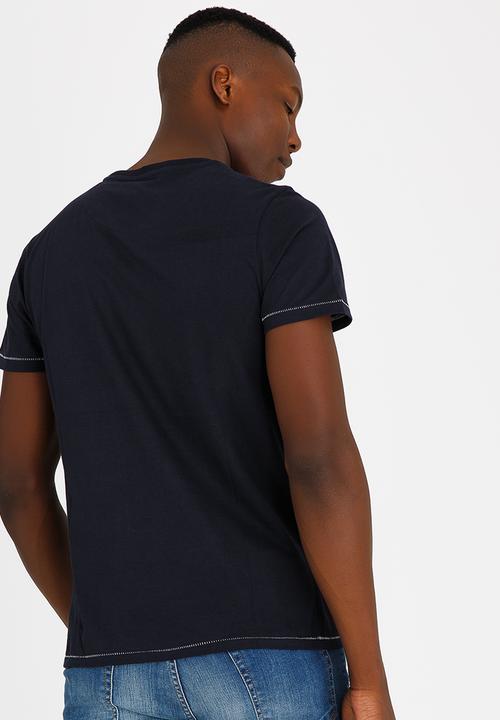 Sassoon - Crew Neck Winter Tee Navy