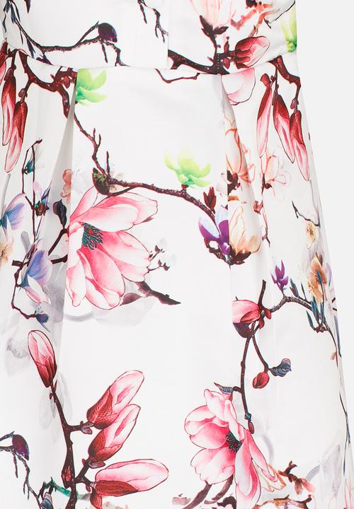 See-Saw - Sateen dress - white
