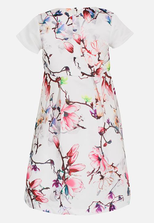 See-Saw - Sateen dress - white
