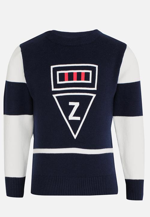 Pop Candy - Sweat Top Navy