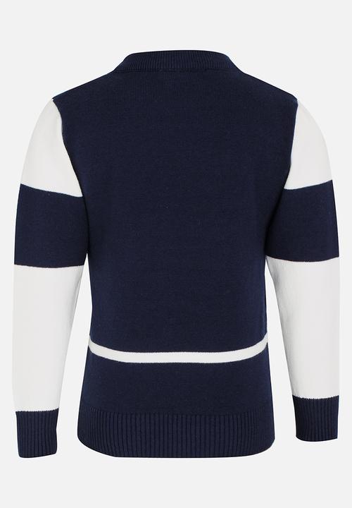 Pop Candy - Sweat Top Navy