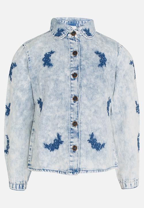 Pop Candy - Printed Jacket White