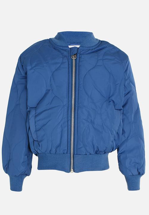 Pop Candy - Boys Quilted Puffer Jacket Blue