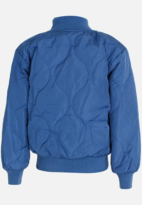 Pop Candy - Boys Quilted Puffer Jacket Blue