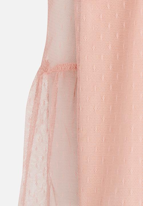 Rebel Republic - Mesh Top Pale Pink