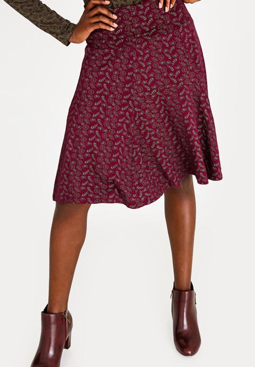 Sway - Traveller Skirt Dark Red