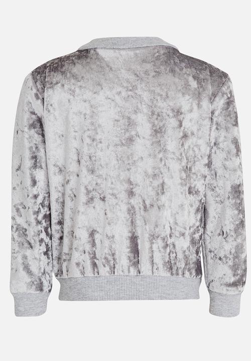 See-Saw - Velvet Bomber Grey