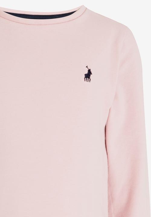 POLO - Chloe LS Classic Tee Mid Pink
