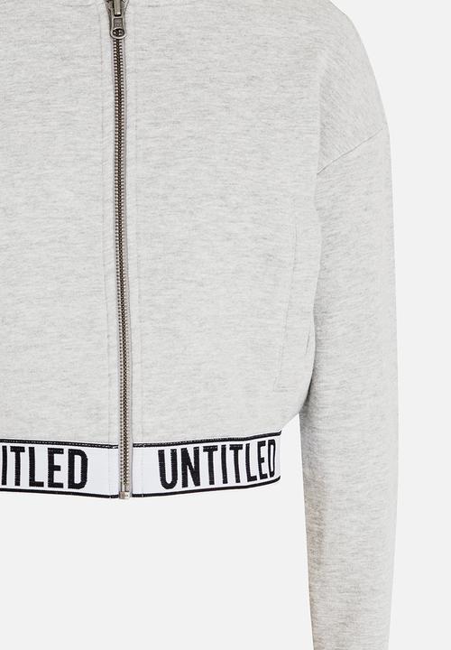 Name It - Short Sweat Hoody Grey