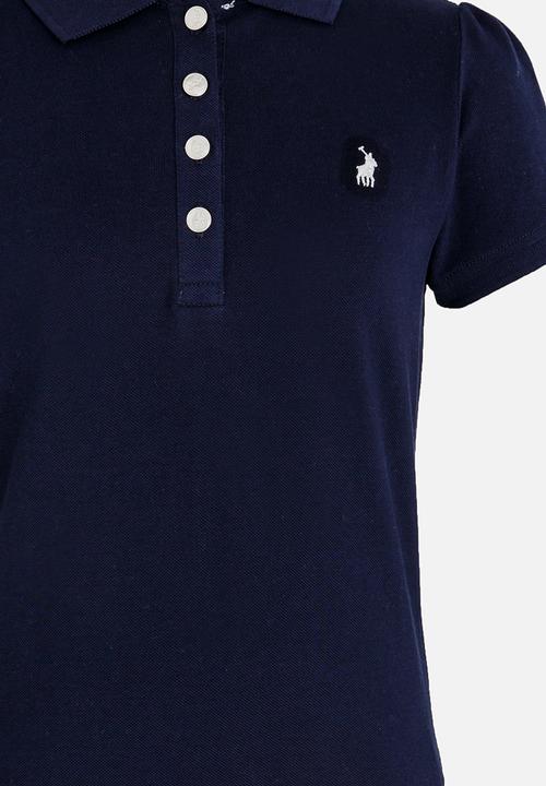 POLO - Nina SS Golfer Navy