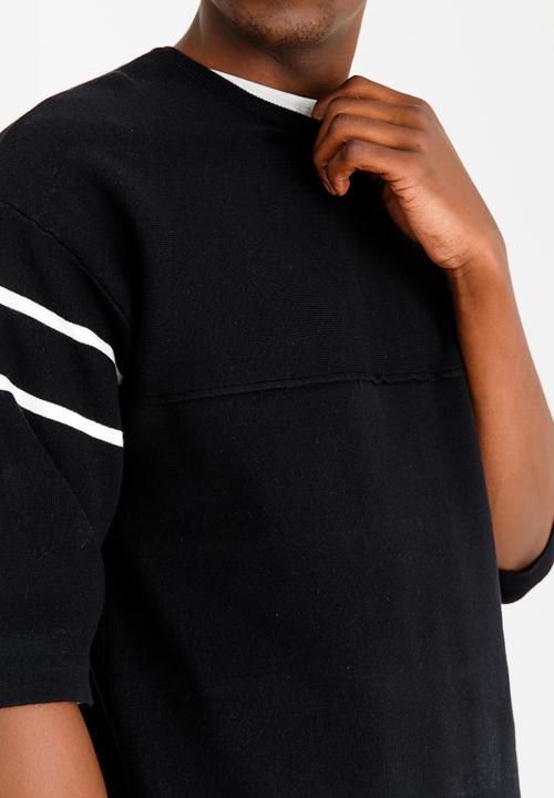 Only & Sons - Fadi 3/4 sleeve pullover - black 