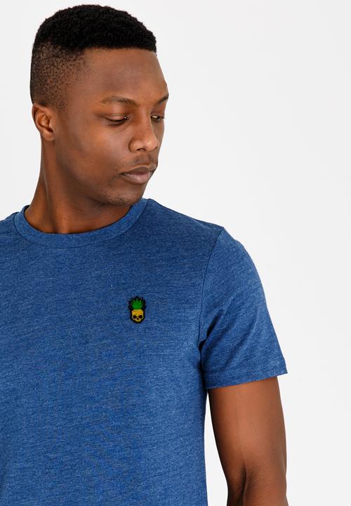 Jack & Jones - Midnight crew neck tee - blue