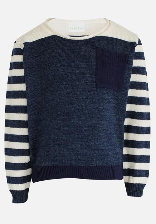 See-Saw - Striped Jersey Milk