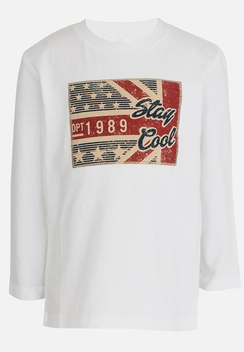 Pop Candy - Printed Tee White