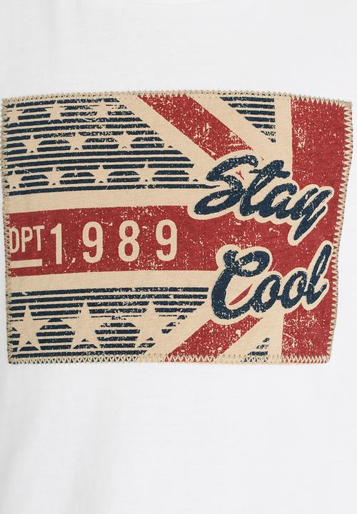 Pop Candy - Printed Tee White