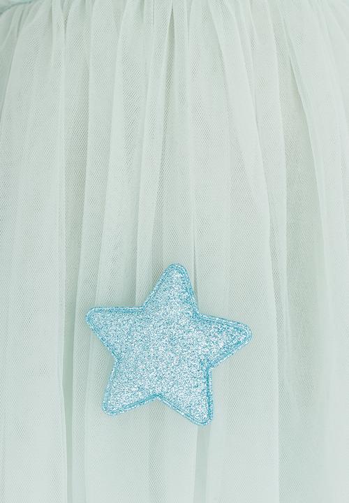 Pop Candy - Lace Detail Dress Mint