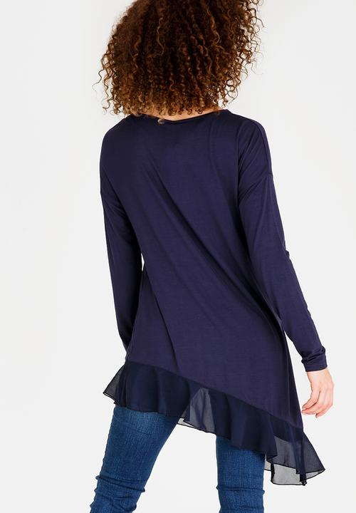 Revenge - Asymmetrical Top Navy