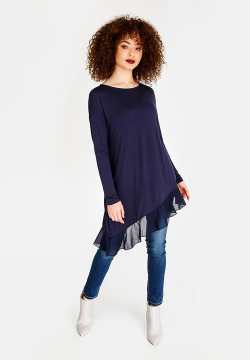Revenge - Asymmetrical Top Navy