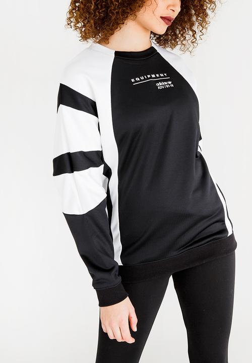 adidas Originals - EQT Sweatshirt Black and White