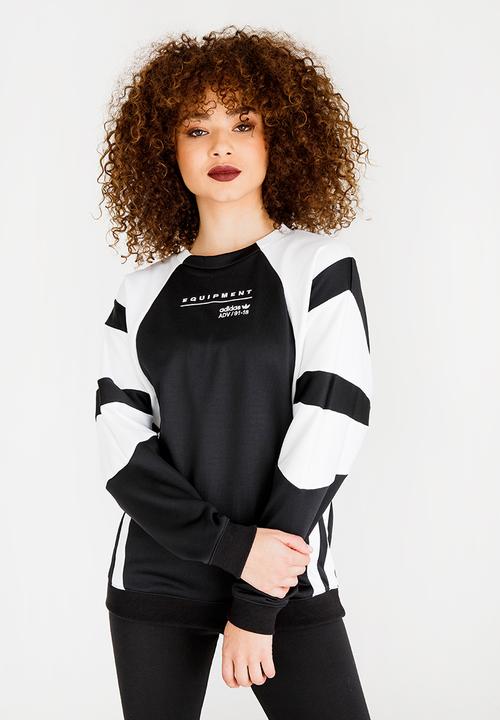 adidas Originals - EQT Sweatshirt Black and White