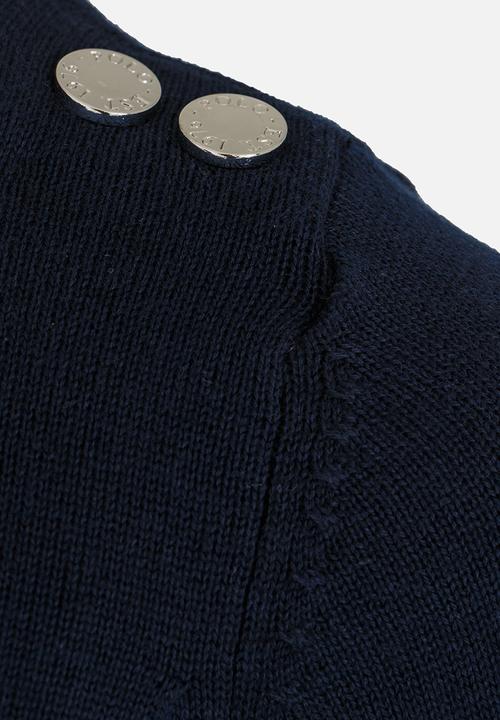 POLO - Anna LS Knitted Dress Navy