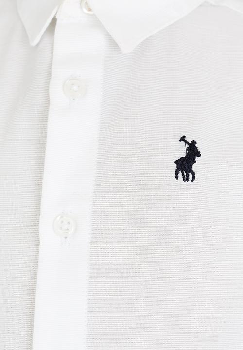 POLO - Kieran Textured Shirt White