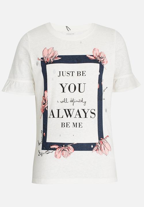 Name It - Printed Tee Cream