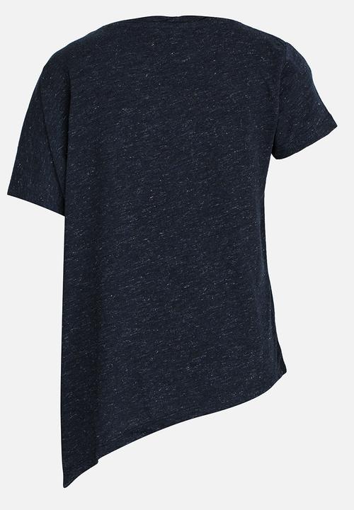Name It - Printed Tee Dark Blue