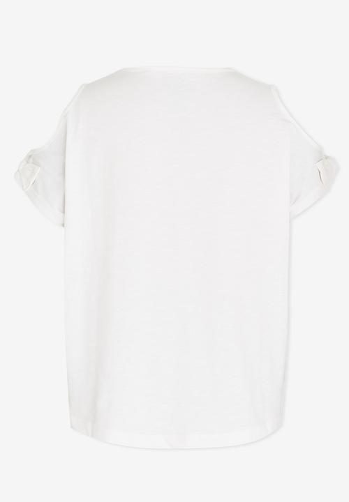 Name It - Printed T-shirt - White