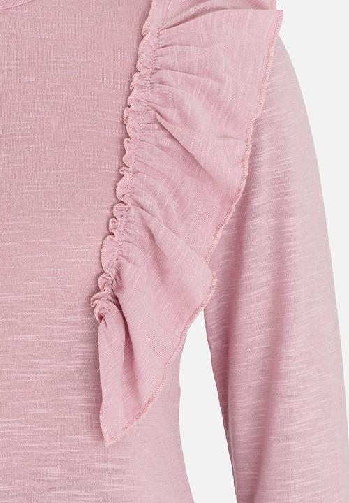 Name It - Printed Tee Mid Pink