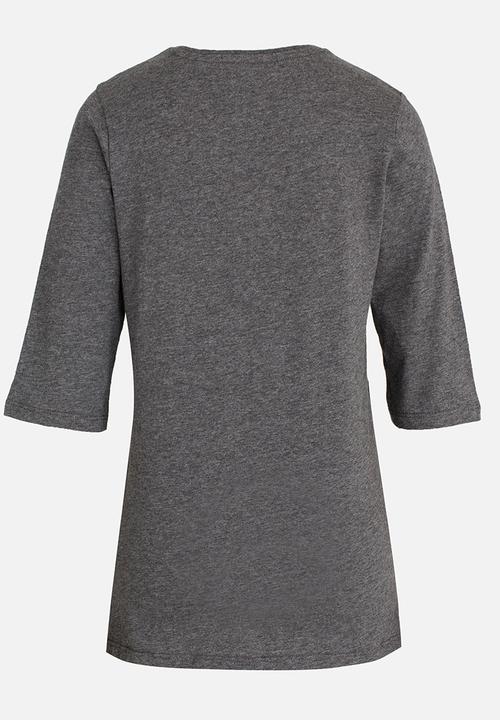 GUESS - Girls High Low Tee Grey