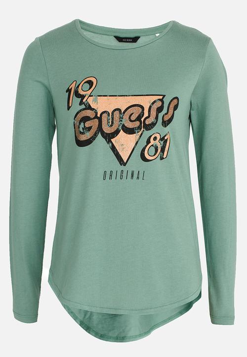 GUESS - Girls 1981 Guess Tee Green