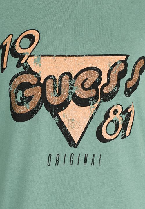 GUESS - Girls 1981 Guess Tee Green