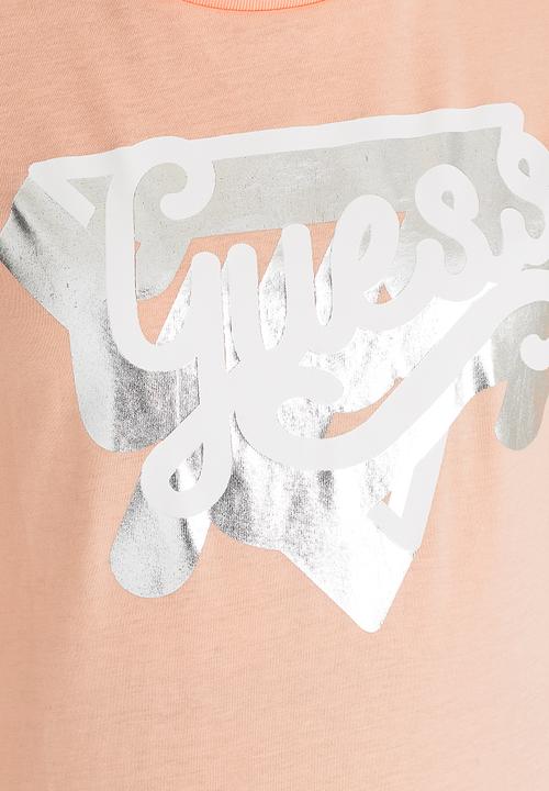 GUESS - Girls Shadow Tee Peach