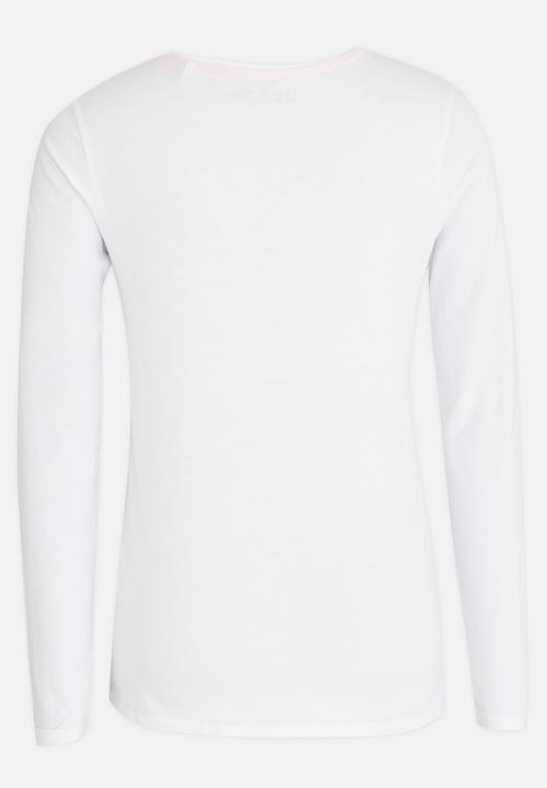 GUESS - Girls Shadow Tee White